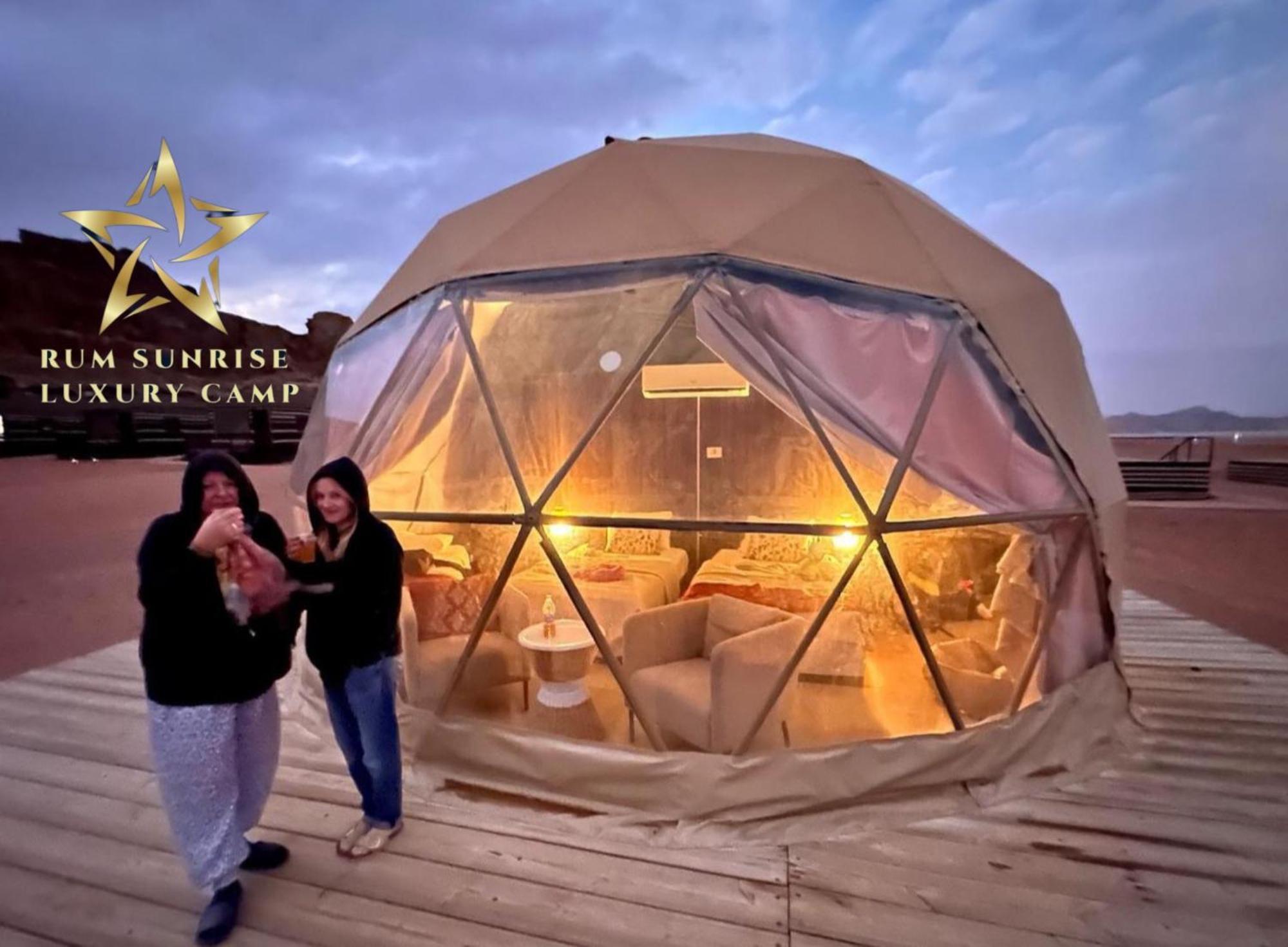 Rum Sunrlse Luxury Camp Ουάντι Ραμ Εξωτερικό φωτογραφία